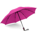Shedrain reverse umbrella color hot pink Underside