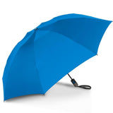 Shedrain reverse umbrella color ocean blue open
