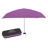 37" Arc Collapsible Travel Umbrella With Matching Case - UmbrellasAndBeyond