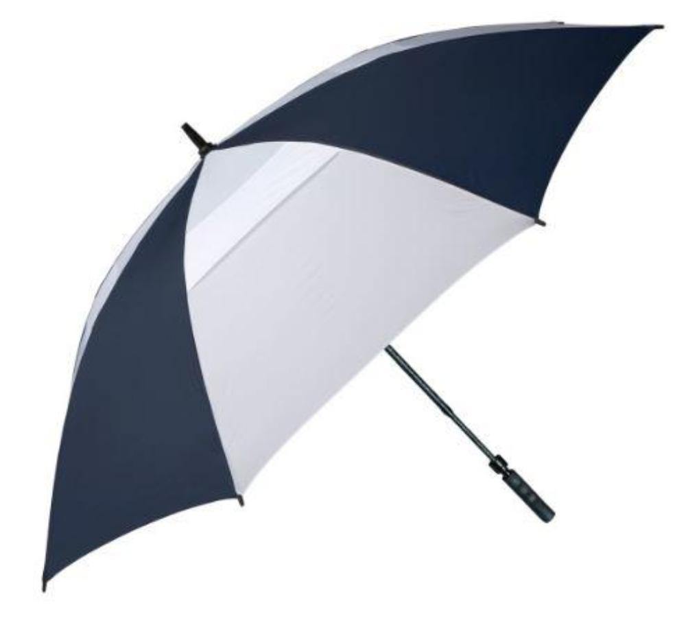 Haas-Jordan Hurricane 345TA Large Auto-Open Golf Umbrella