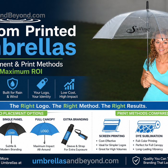 custom printed umbrellas