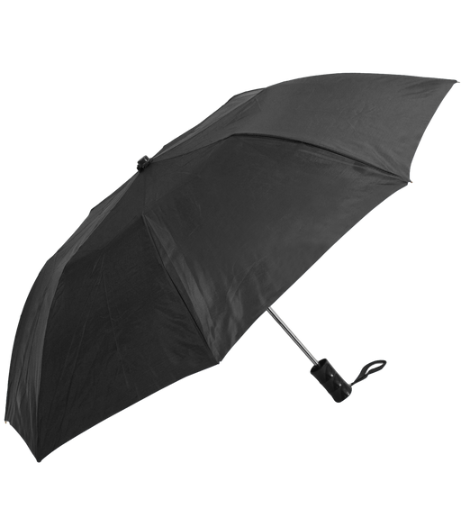Black Budget Folding Umbrella  grouped