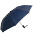Navy Blue Budget Folding Umbrella  grouped
