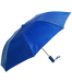Royal Blue Budget Folding Umbrella  grouped