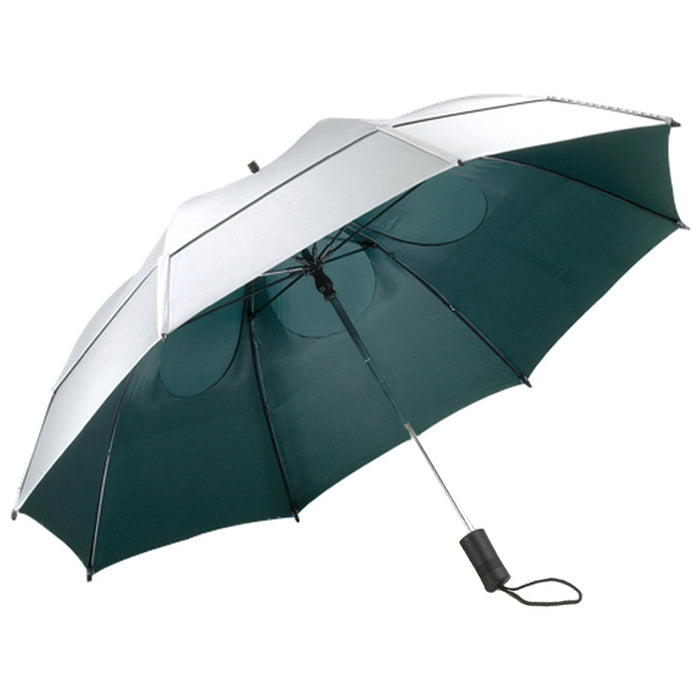 GustBuster - 43" Metro Auto Open WindProof Travel Umbrella  **OPTION - Engrave Handle!**