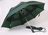 GustBuster - 43" Metro Auto Open WindProof Travel Umbrella  **OPTION - Engrave Handle!**
