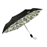 Olivia-Elle-4202-clutch-travel-umbrella-black-peacock