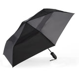 ShedRain - Windjammer 43" Vented Auto Open Close Umbrella - Black and Charcoal
