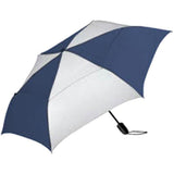 ShedRain - Windjammer 43" Vented Auto Open Close Umbrella - Navy and White