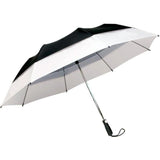 Winbrella Georgetown 58 inch umbrella color Black and White