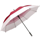 Windbrella golf umbrella color red and white