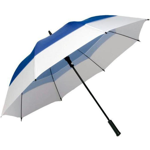 Windbrella golf umbrella color royal blue and white