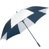 Windbrella golf umbrella color navy and white