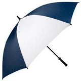 Haas-Jordan - Pro-Line 62" Fiberglass Single Canopy Umbrella - Navy &amp; White