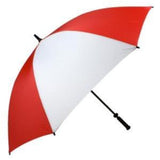 Haas-Jordan - Pro-Line 62" Fiberglass Single Canopy Umbrella - Red &amp; White