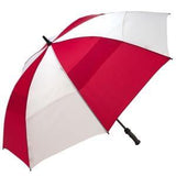 ShedRain - Windjammer 62" Manual Open Golf WindProof Umbrella - Red and White